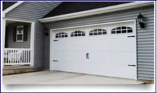 thermo-seal carriage house stamped garage doors