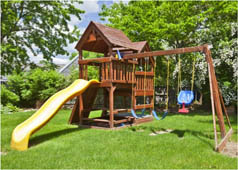 thermo-seal playground equipment and outdoor play sets